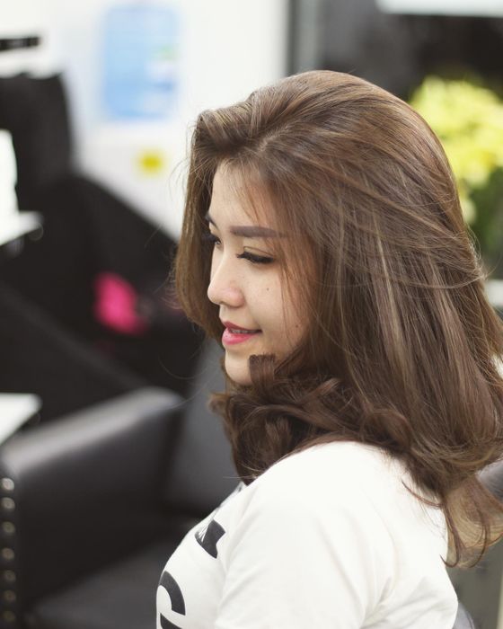 Hình ảnh những kiểu tóc xoăn nghệ thuật tại Hair Salon Du Thiên Dương