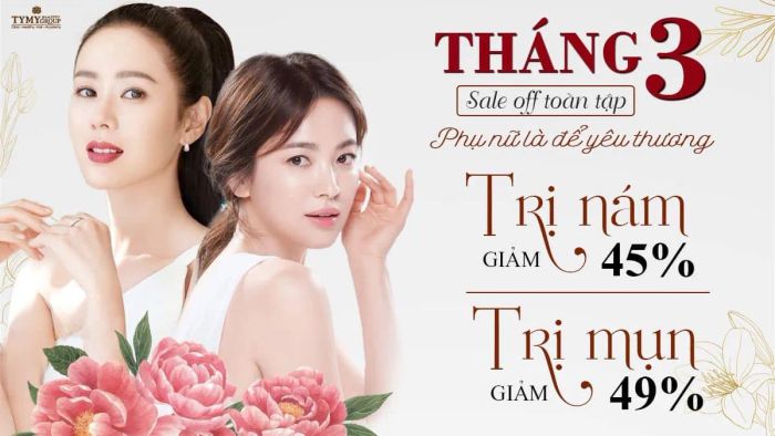 Không gian sang trọng tại TyMy Spa & Beauty Salon