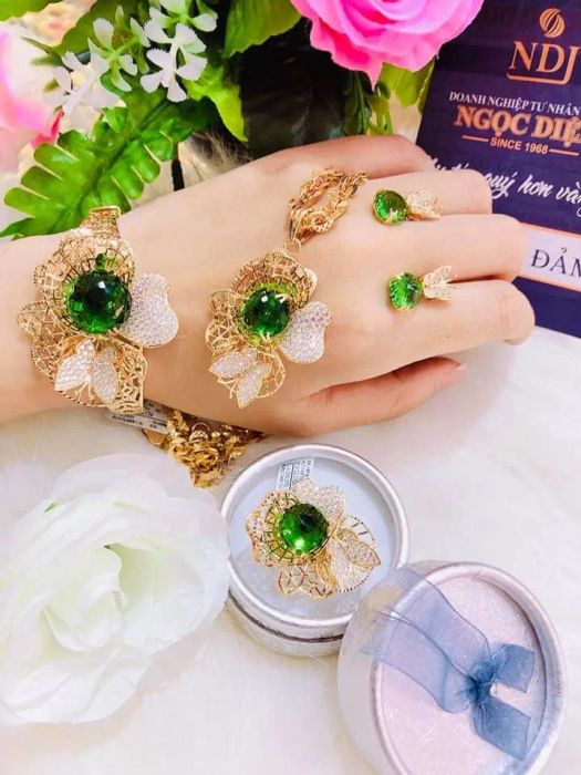 Bộ sưu tập trang sức đa dạng tại Tiệm vàng Ngọc Diệp