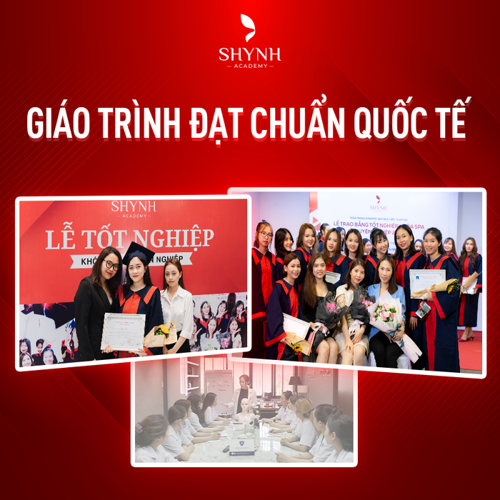 Shynh Academy - Hành trình chinh phục đỉnh cao nghệ thuật spa thẩm mỹ