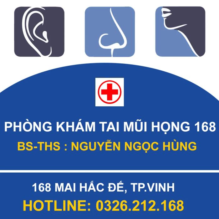 Không gian khám chữa bệnh tại Phòng khám Tai Mũi Họng 168 Mai Hắc Đế