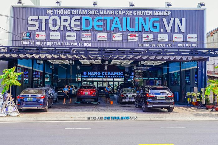 Quy trình chăm sóc xe chuyên nghiệp tại Store Detailing
