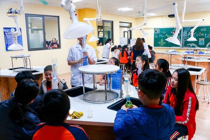 Kiến trúc cổ kính và hiện đại hòa quyện tại Trường Tiểu học Thăng Long