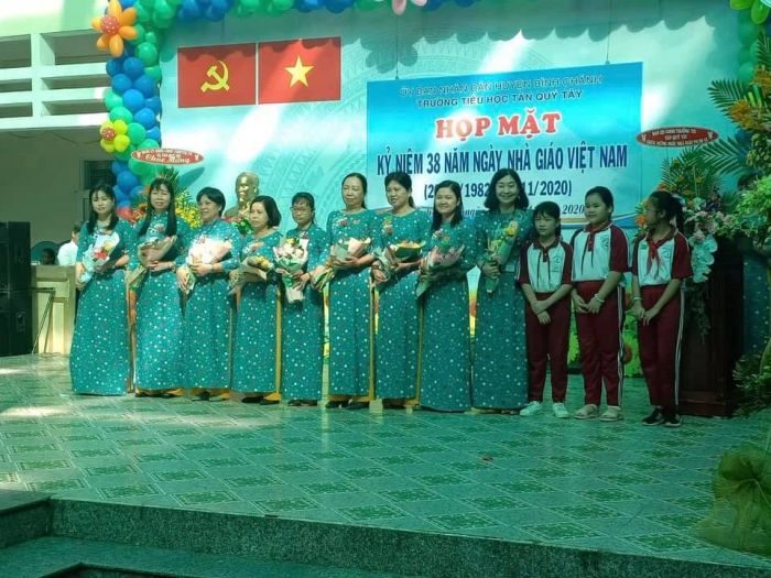 Hình ảnh ấn tượng về Trường Tiểu học Tân Quý Tây