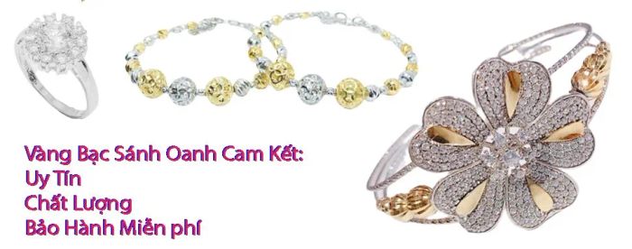 Không gian trưng bày sang trọng tại Vàng Bạc Oanh Sánh