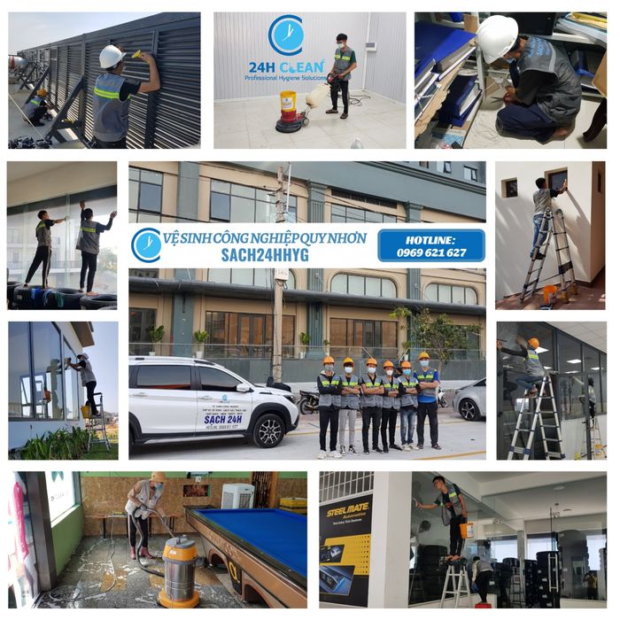 Công ty Vệ Sinh Công Nghiệp Sạch 24h - Hình ảnh 1