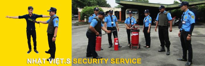 Hình ảnh minh họa dịch vụ bảo vệ chuyên nghiệp của Công Ty Nhật Việt.S