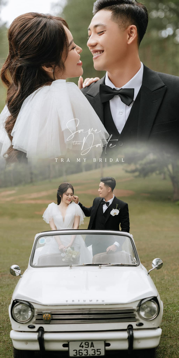 Tra My Wedding Bridal ảnh 2 - Khoảnh khắc tình yêu được lưu giữ qua góc máy đầy cảm xúc và chân thực.