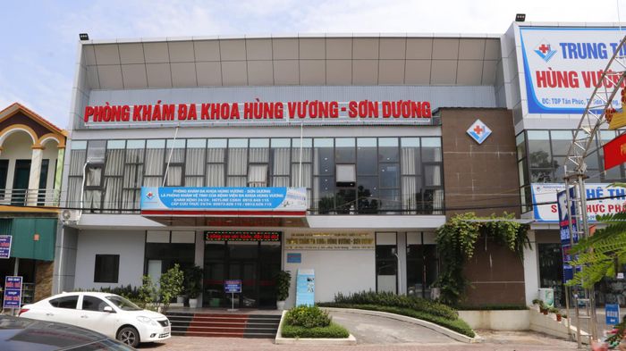 Không gian hiện đại tại Phòng khám đa khoa Hùng Vương - Sơn Dương