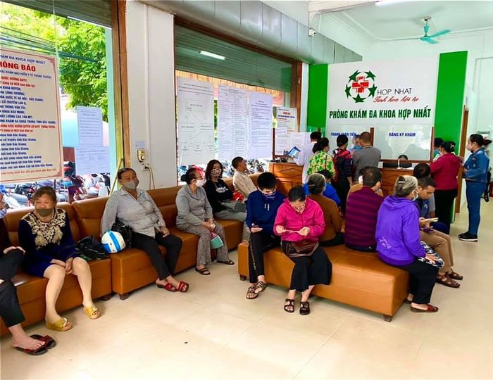 Không gian hiện đại tại Phòng khám Đa khoa Hợp Nhất
