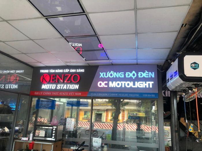 Hình ảnh thi công bảng hiệu của Gia Phát