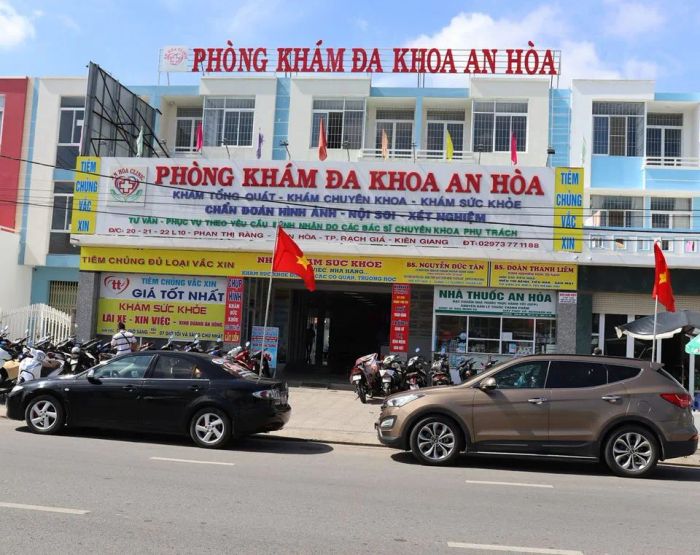 Hình ảnh Phòng Khám Đa Khoa An Hoà - Không gian hiện đại, tiện nghi, đạt chuẩn quốc tế.