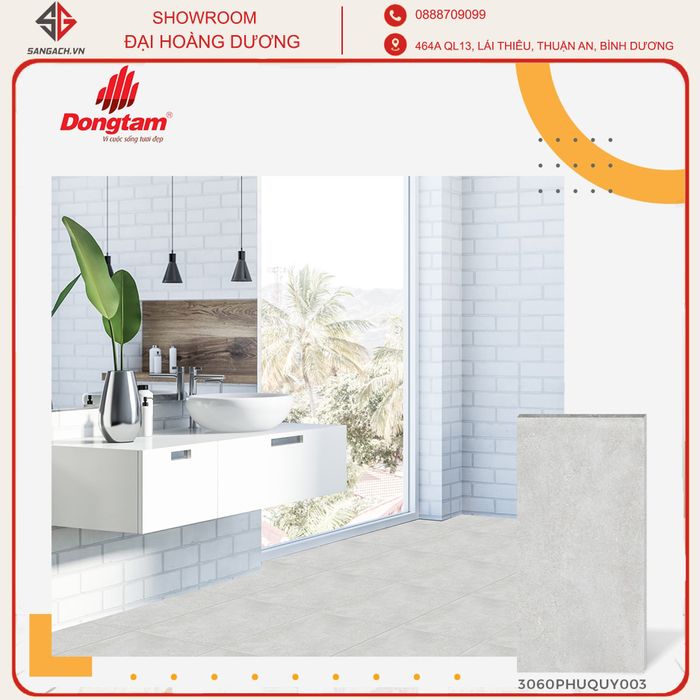 Hình ảnh không gian trưng bày ấn tượng tại Showroom Đại Hoàng Dương