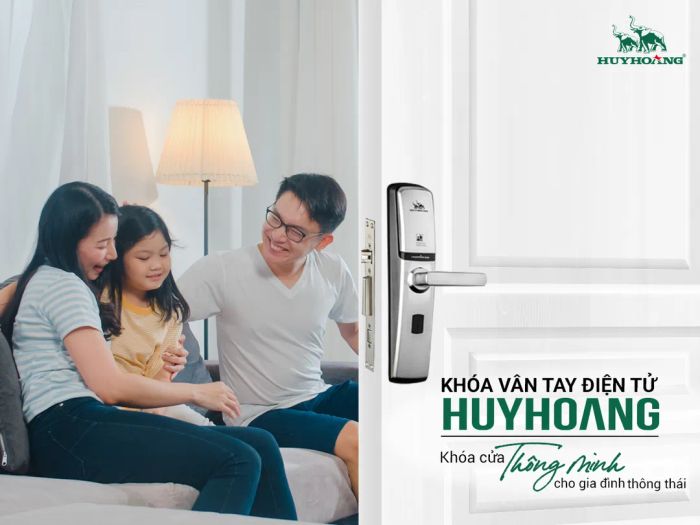 Bộ sưu tập khóa vân tay cao cấp Huy Hoàng