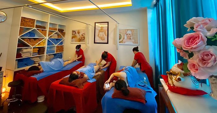 Hình ảnh liệu trình chăm sóc tại Mom Care Spa