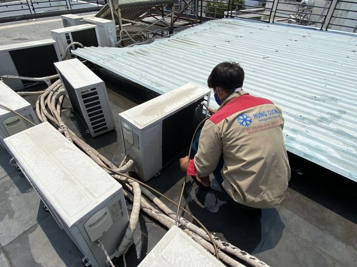 Hình ảnh thực tế dịch vụ của Điện Lạnh Hùng Cường