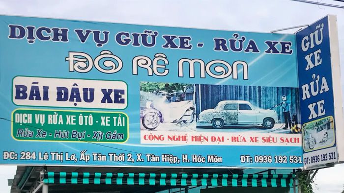 Hình ảnh Bãi Giữ Xe Đô Rê Mon - Không gian gửi xe an toàn và tiện nghi