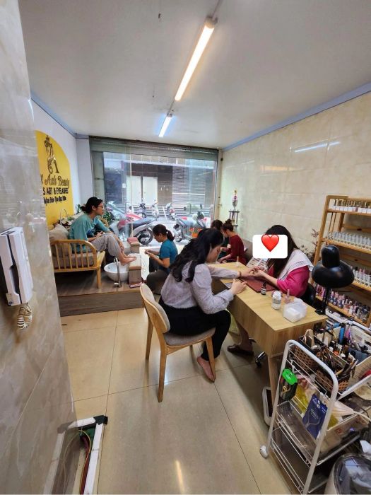 Hình ảnh lớp học tại Nhật Anh Beauty Academy