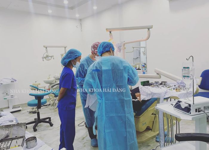 Hệ thống trang thiết bị tân tiến tại Nha Khoa Hải Đăng