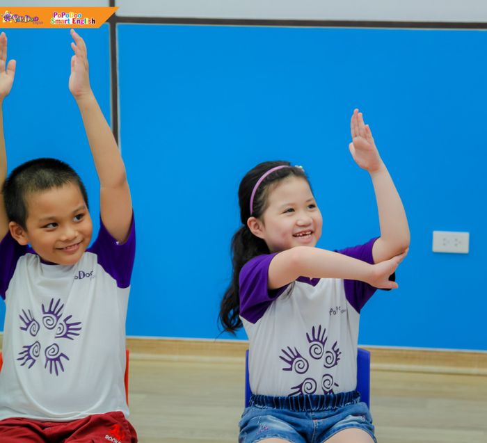Hình ảnh môi trường học tập sáng tạo tại PoPoDoo Vietnam