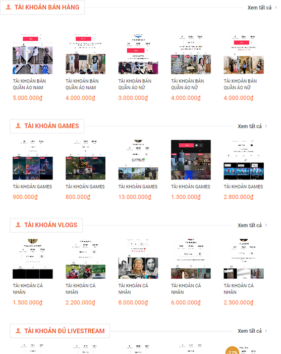 Shop Tài Khoản TikTok ảnh 1