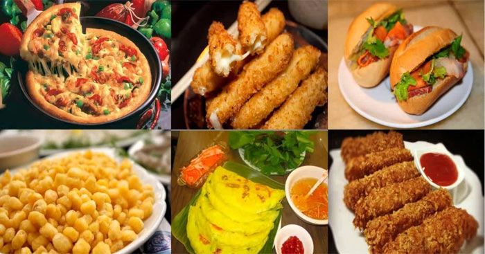 Hình ảnh minh họa sinh động về bữa ăn cân bằng dinh dưỡng (Nguồn: Internet)
