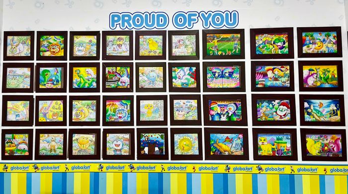 Góc sáng tạo đầy màu sắc tại Global Art