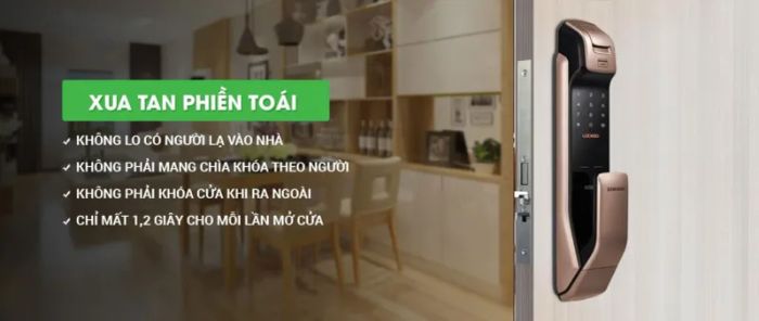 Không gian trưng bày khóa điện tử cao cấp tại Timelock