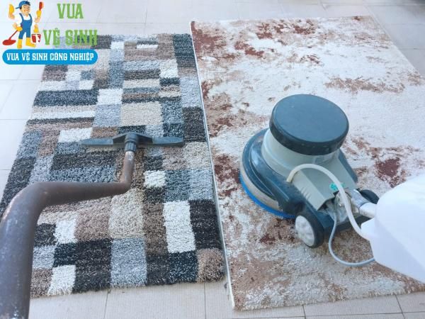 Bộ sưu tập hình ảnh minh họa dịch vụ giặt thảm cao cấp từ Vua Vệ Sinh