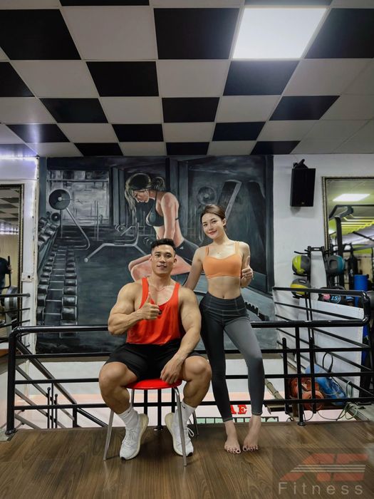 Khu vực tập luyện cao cấp tại AeFitness Hà Nam