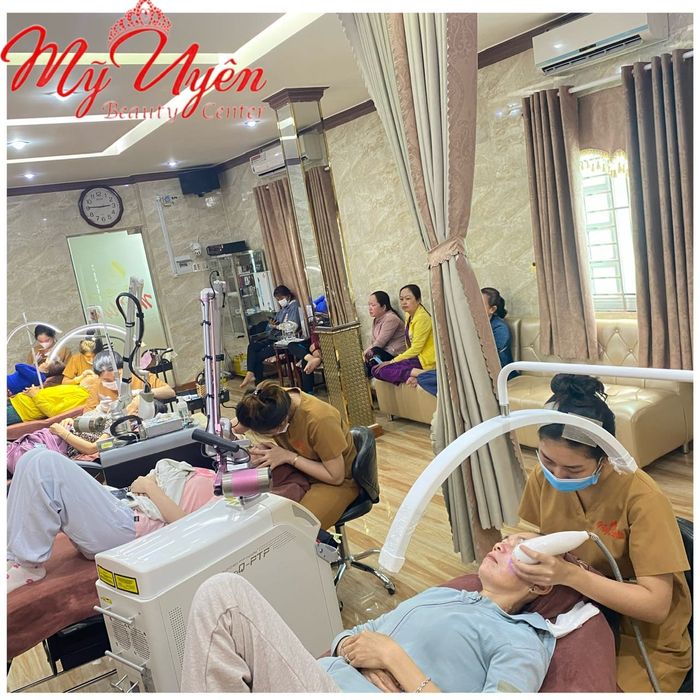 Không gian sang trọng và hiện đại tại Mỹ Uyên Spa