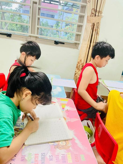 Hình ảnh hoạt động tại lớp Cô Kiều Dung