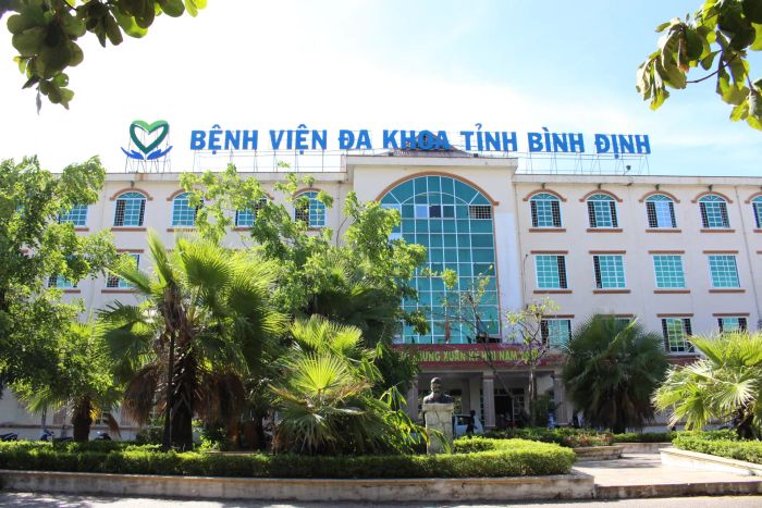Hình ảnh Bệnh viện Đa khoa tỉnh Bình Định