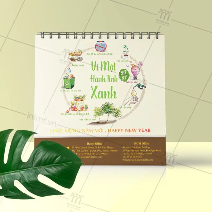Hình ảnh minh họa sản phẩm lịch Tết từ TMT Việt Nam