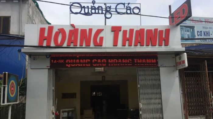 Hình ảnh thi công thực tế của Hoàng Thanh LED