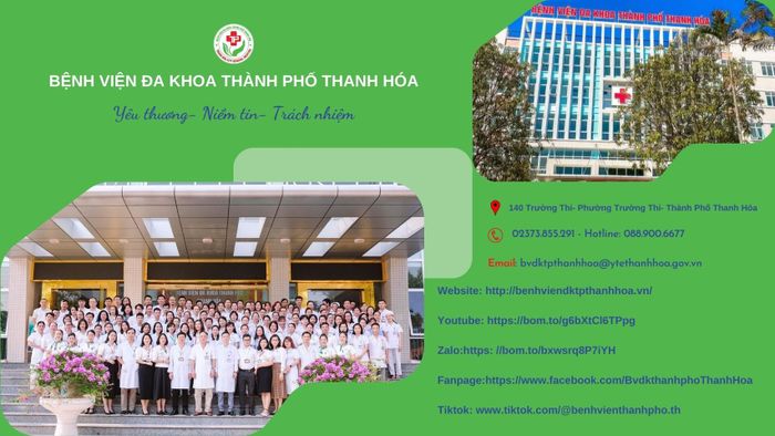 BỆNH VIỆN ĐA KHOA THÀNH PHỐ THANH HÓA ảnh 1