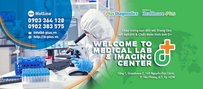Không gian phòng lab hiện đại tại Trung tâm Xét nghiệm d+