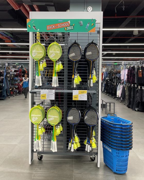 Không gian thể thao đa năng tại Decathlon