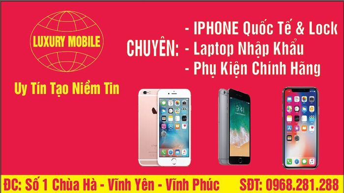Không gian trải nghiệm công nghệ cao cấp tại Luxury Mobile