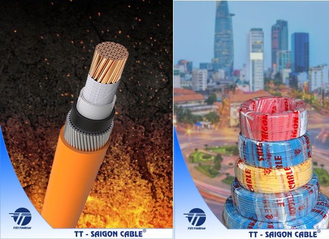 Hình ảnh sản phẩm dây cáp điện chất lượng cao của Tín Thành