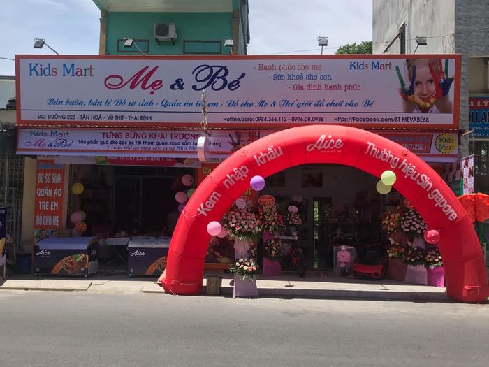 Kids Mart - Không gian mua sắm lý tưởng cho mẹ và bé