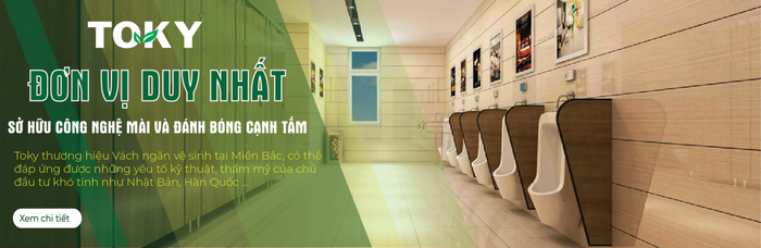 TOKY - Hình ảnh showroom trưng bày vách ngăn mẫu số 3