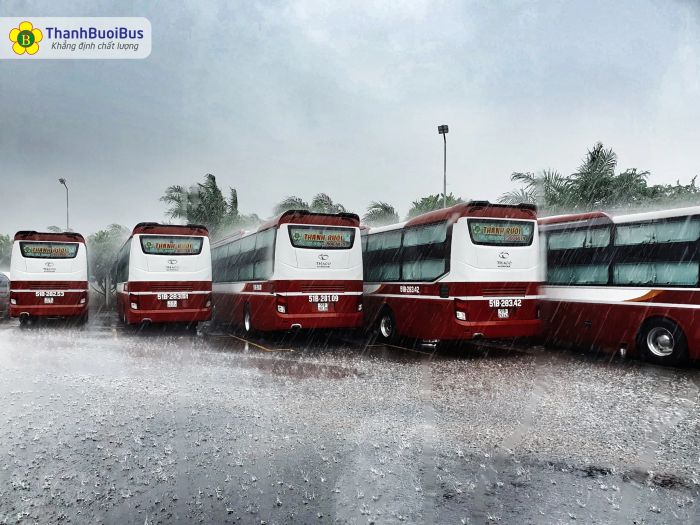 Hình ảnh nội thất tiện nghi trên xe Thành Bưởi