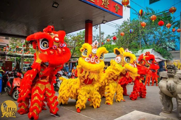 Khoảnh khắc xuất thần của Đoàn Lân Sư Rồng Chiêu Nghĩa trên sân khấu