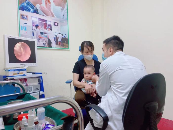 Hình ảnh thực tế Phòng Khám Đa Khoa Hà Nội Vĩnh Tường