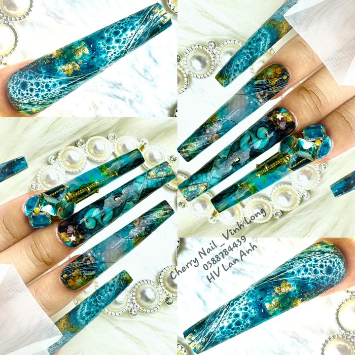 Tác phẩm nghệ thuật nail đẳng cấp từ học viên Cherry Nail