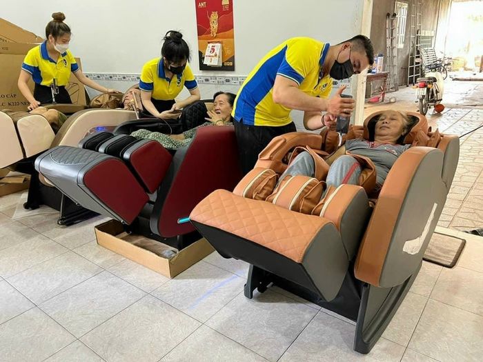 Không gian trưng bày ghế massage KLC – Nơi công nghệ gặp gỡ sự thư giãn