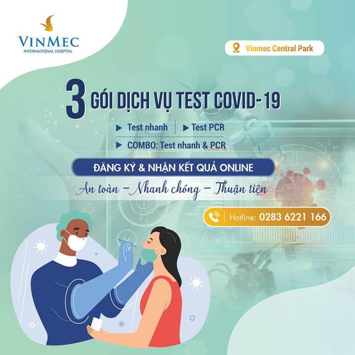 Hình ảnh quy trình xét nghiệm an toàn tại Vinmec Hải Phòng