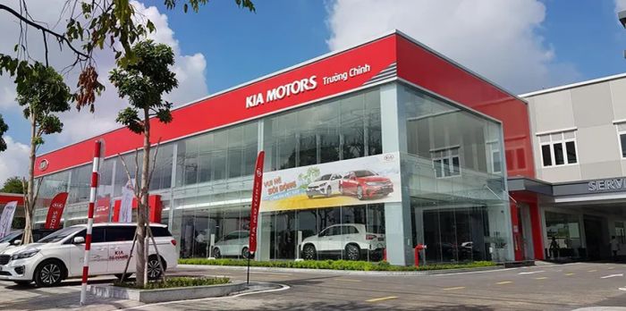 Hình ảnh showroom KIA Trường Chinh