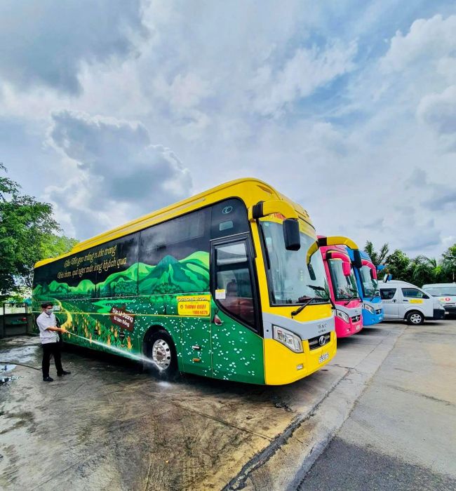 Hình ảnh xe giường nằm cao cấp của Thành Bưởi